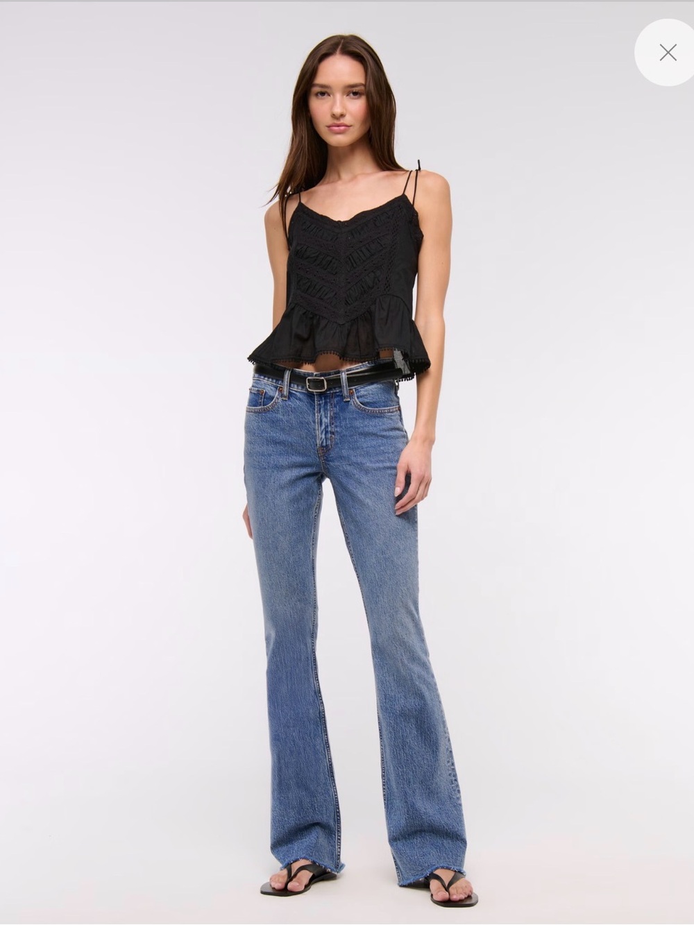Abercrombie & Fitch Women's Light Wash Bootcut Jeans